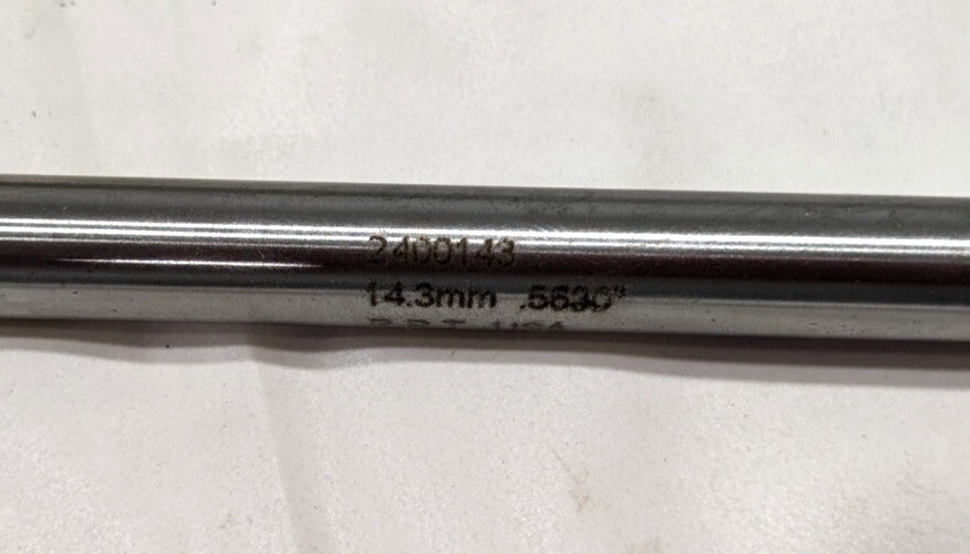 R.R.T.  Chucking Reamer   0.5630" (14.3mm)Dia   Carbide-Tipped   8"OAL