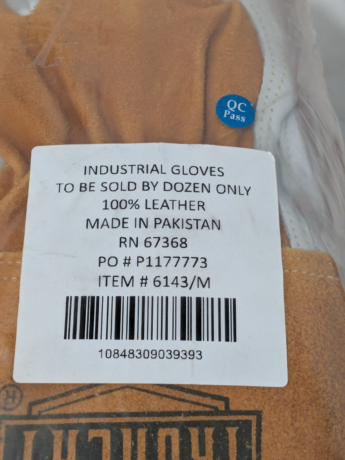 IRONCAT MIG Welding Gloves Fleece Lined Premium Goatskin Sz M 12 Pairs 6143/M