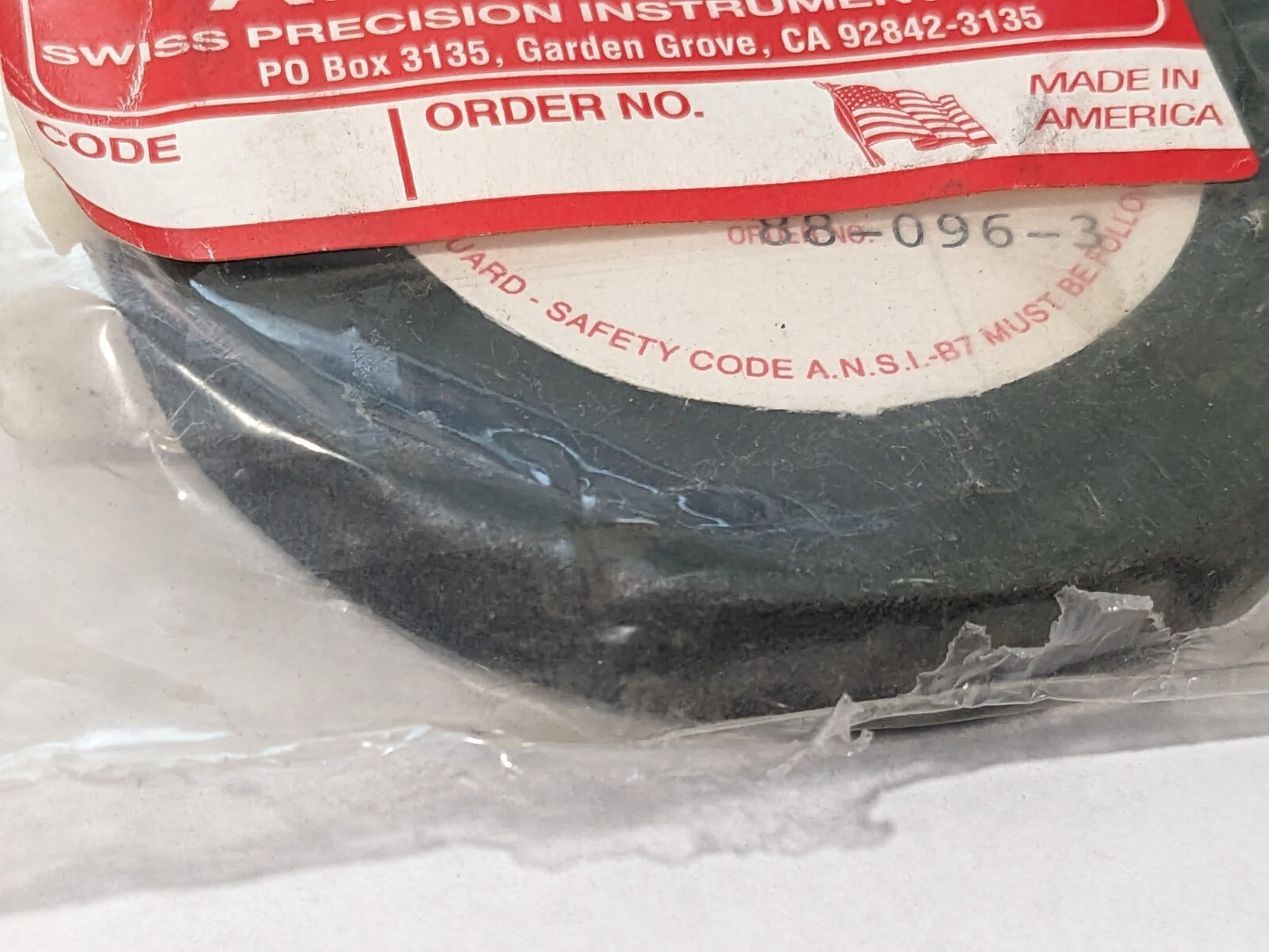 spi Surface Grinding Wheel 3" Dia 3/8" Thick 1/4" Hole 46 Grit 305-C
