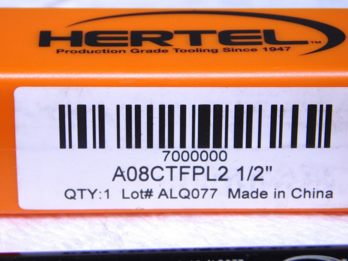 Hertel A-CTFP Indexible Boring Bar 0.6 Min Bore Dia 1/2 Shank Dia 8L 7000000