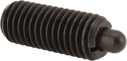 VLIER 5/8-11, 1-1/2" Thread Length 5/16" Steel Threaded Spring Plunger 10pc S62N