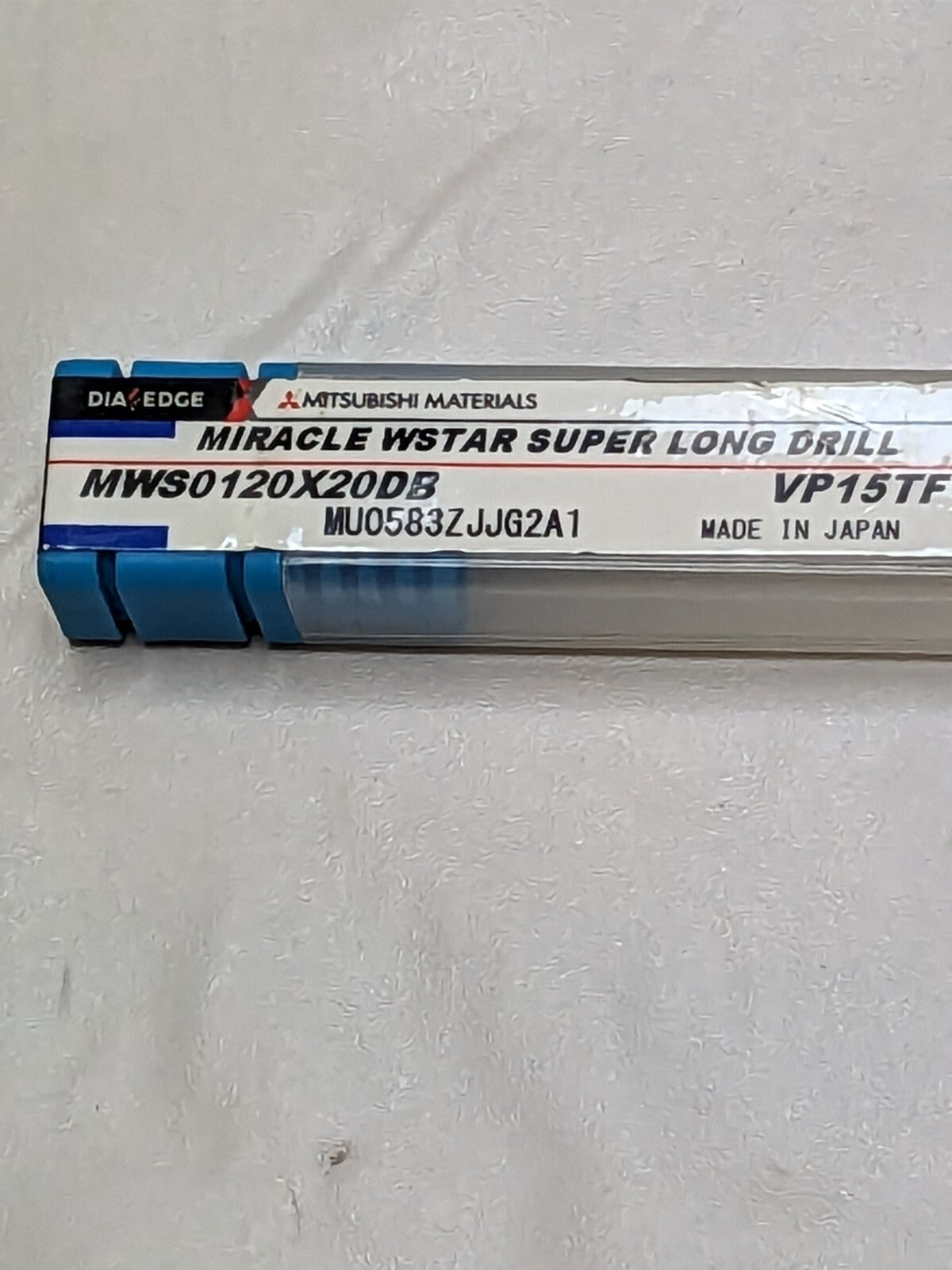 MITSUBISHI Drill MWS0120X20DB VP15TF TiAlN Finish, 2.3701" OAL, RH 474185
