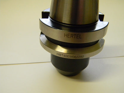Hertel BT40 Taper Shank 5/8" Hole End Mill Holder/Adapter  HBT40EM062250