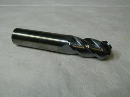 RobbJack Solid Carbide Ball End Mill 3/4" Diam 1-1/2" LOC 4 Flute B-44