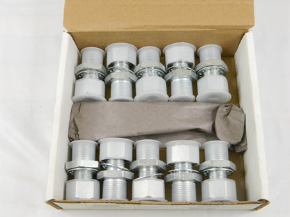 EATON  Straight Adapter 1/2 Male 1/4 Female MNPT x FNPT Qty 10 FF4185-0804-1S