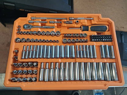 Gearwrench 243 Piece Mechanics Hand Tool Set SAE/Metric 6-Point 80966