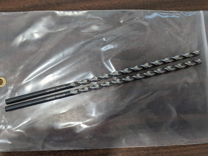 GUHRING 2pk Extra Length Drill Bit: 0.2188 Dia, 130 ° Pt Cobalt 9006180055600