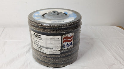 Arc Abrasives Flap Discs ZA Type 29 7" X 5/8"-11 80G 8600 Max RPM QTY