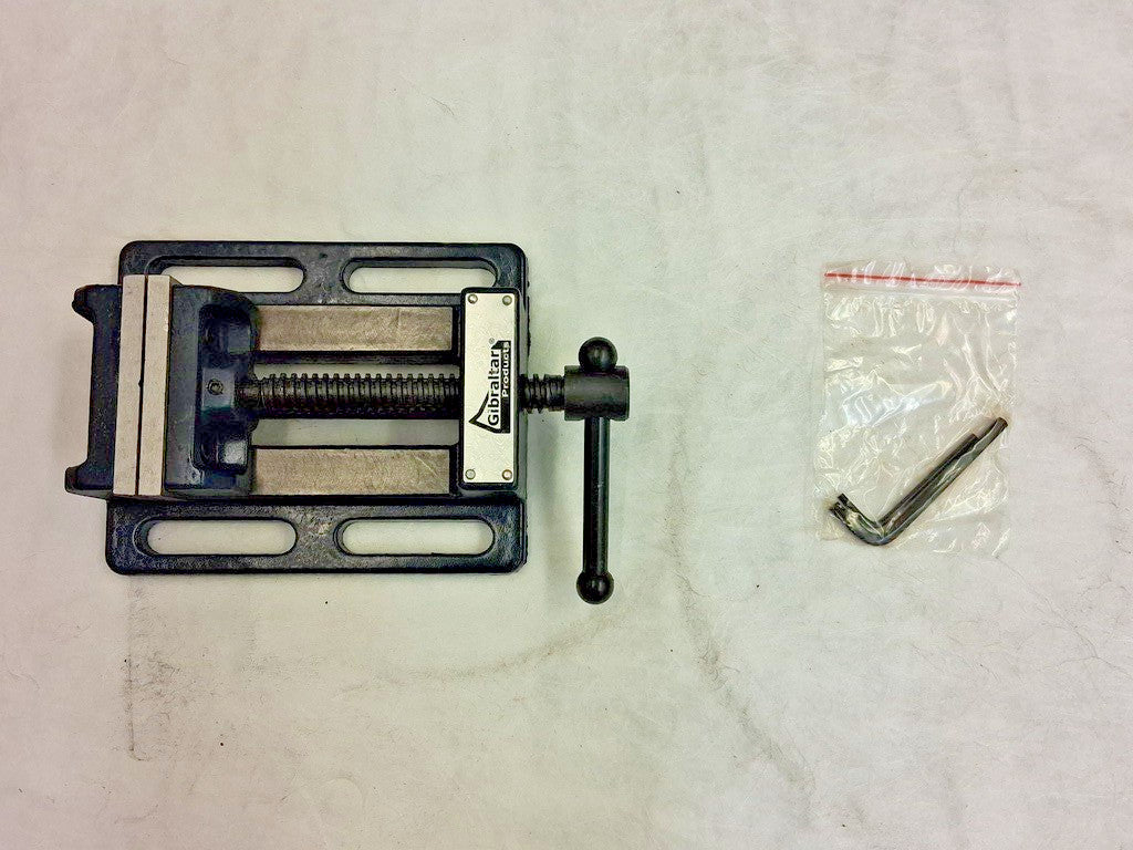 Gibraltar Horizontal Drill Press Vise 3" Jaw Width 3" Jaw Opening 428-84602
