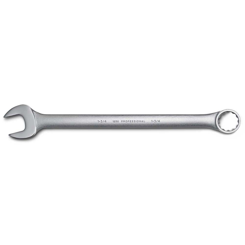 Proto Combination Wrench 1-3/4" Head Size 15 deg Offset 1256