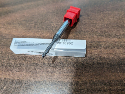 YG1 2 Fl AlCrN Coated Carbide Ball Nose with Neck End Mill 23012315