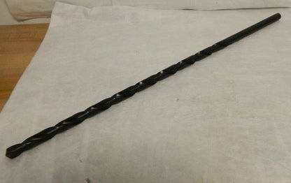 Interstate 15/32" 118° 2-Flute High Speed Steel Extra Length Drill Bit 01450303