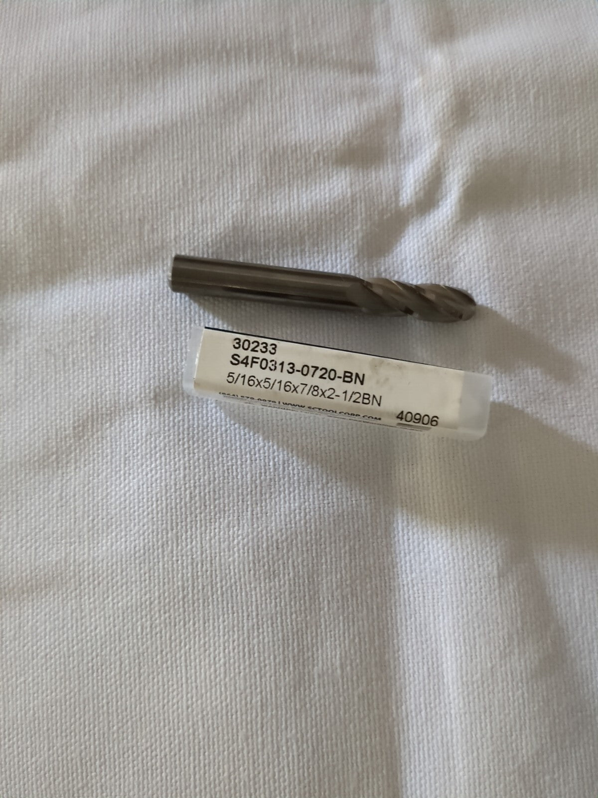 SC Tool S4F END MILL S4F0313-0720-BN