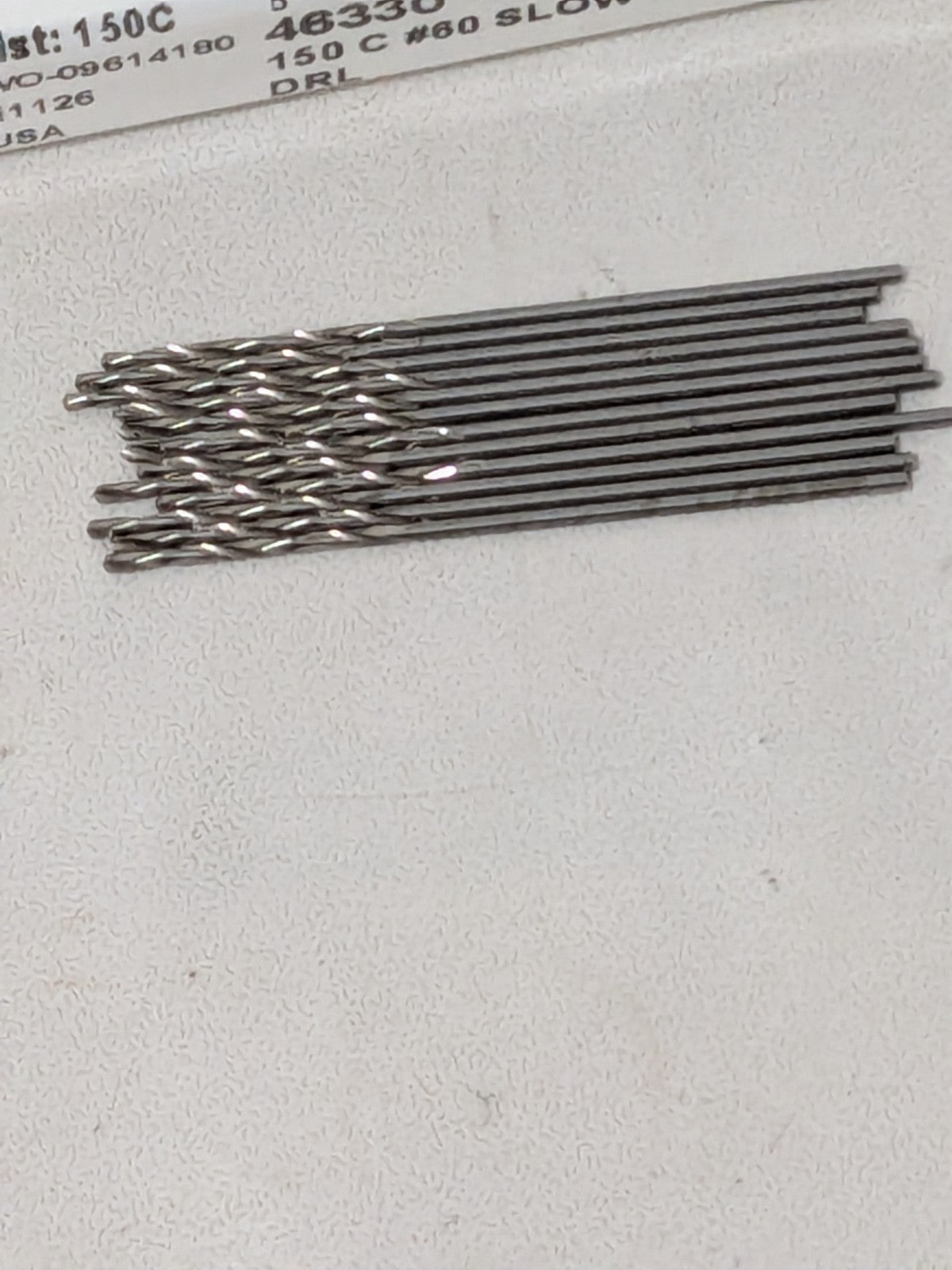 Chicago-Latrobe #60 Low Helix Jobber Drill 1.625 OAL, 118º Qty 12 46330