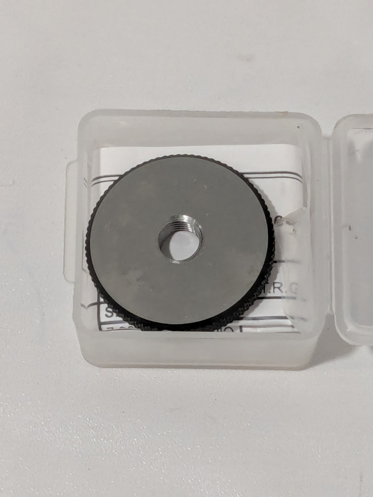 SPI Threaded Ring Gage: M8 x 1.00 Thread, Class 6G, No Go 34-480-4