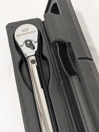 GEARWRENCH Torque Wrench: 1/2 in Drive, Square Drive, Foot Pound 85063M