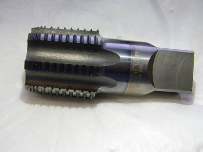 Jarvis 1-1/2" - 11-1/2 NPTF 7Fl TiCN HSS Interrupted Thread Pipe Tap R12797