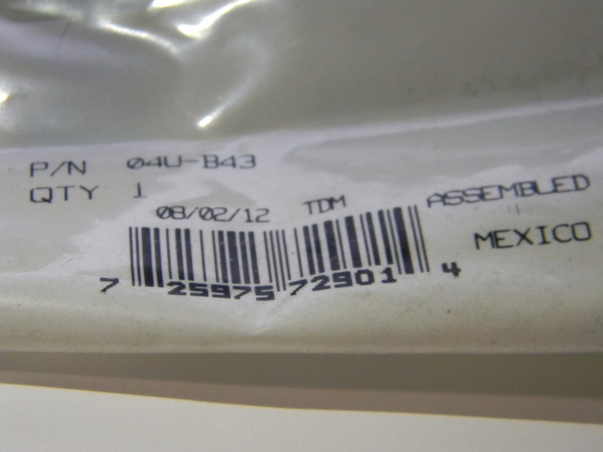 Eaton Weatherhead  Inverted Male Swivel 45 deg Tube Elbow QTY 2 04U-B43