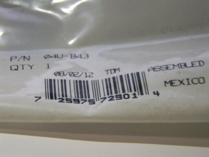Eaton Weatherhead  Inverted Male Swivel 45 deg Tube Elbow QTY 2 04U-B43