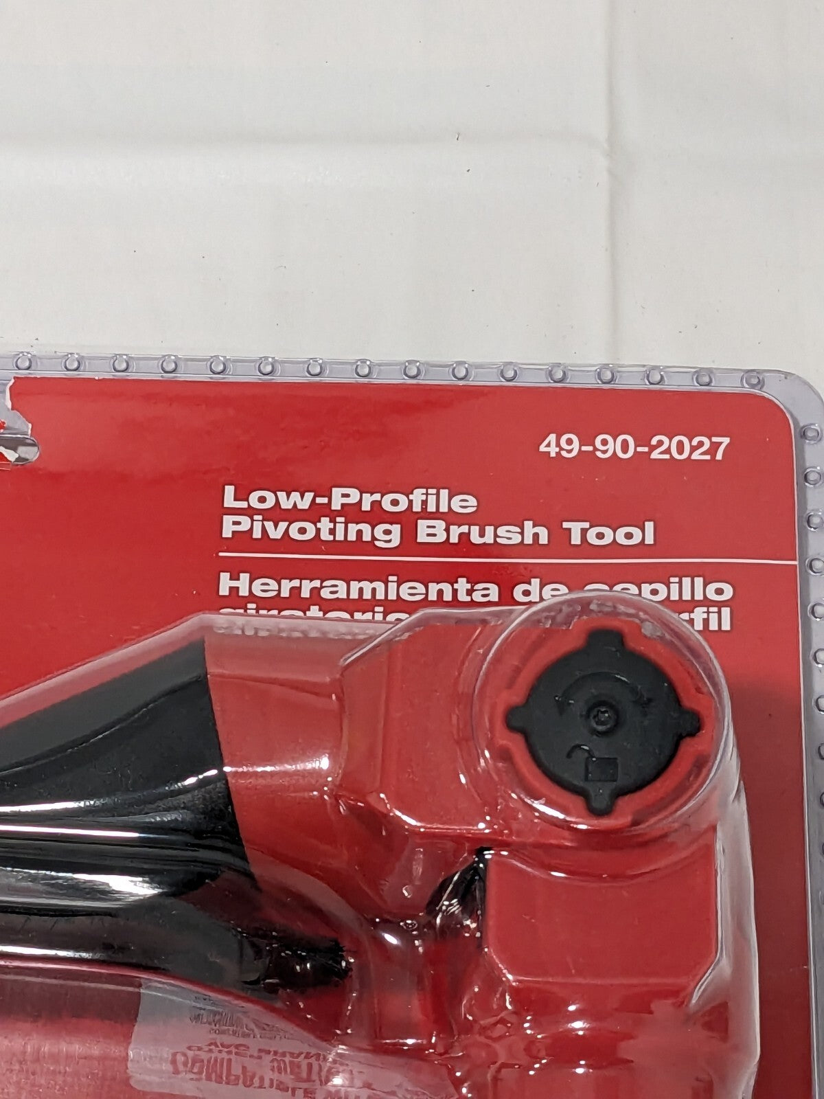 Milwaukee AIR-TIP Low-Profile Pivoting Brush Tool Attachment 49-90-2027