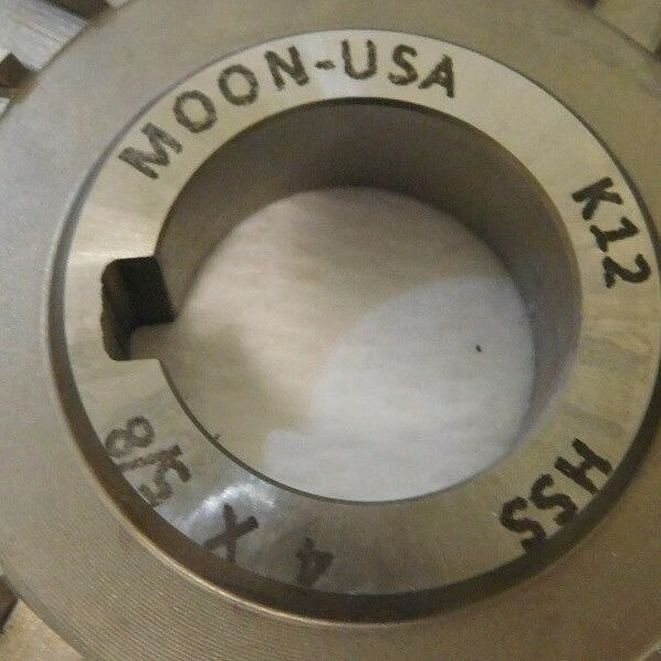 Moon Cutter Side Milling Cutter 4" Dia x 5/8" W HSS 24 Teeth SM4625-1