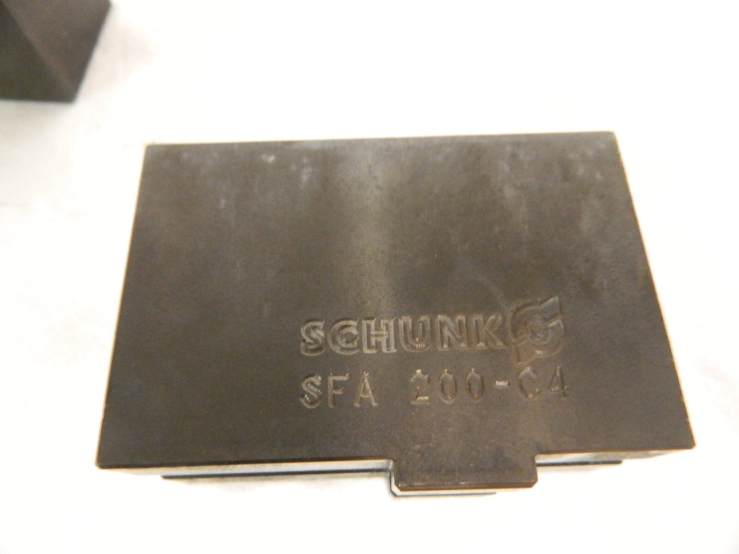 Schunk 8" Max Cap Tongue & Groove Interface Square Soft Lathe Chuck INCOMPLETE