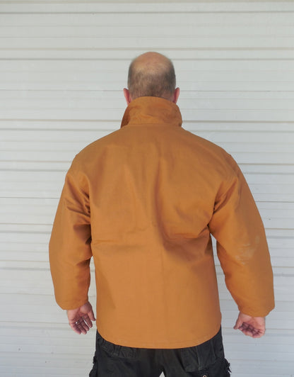Steiner 30" Chore Coat Thermal Tuff Blanket Lined Button Brown/ Medium  101