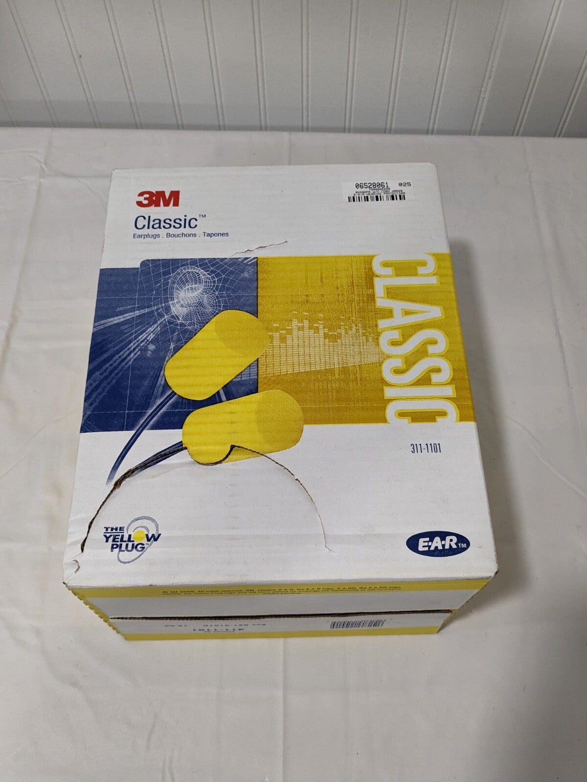 3M Earplugs: 29 dB, Foam, Cylinder, Roll Down, Uncorded Qty 200 311-1101