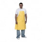 DUPONT 100pc yellow Disposable&ChemicalResistant Apron 36"Length 10.00 mil Thick
