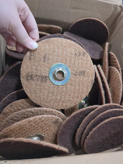 Quick-Change Disc approx 50ct 5" Dia, Aluminum Oxide, Coated 7100075545