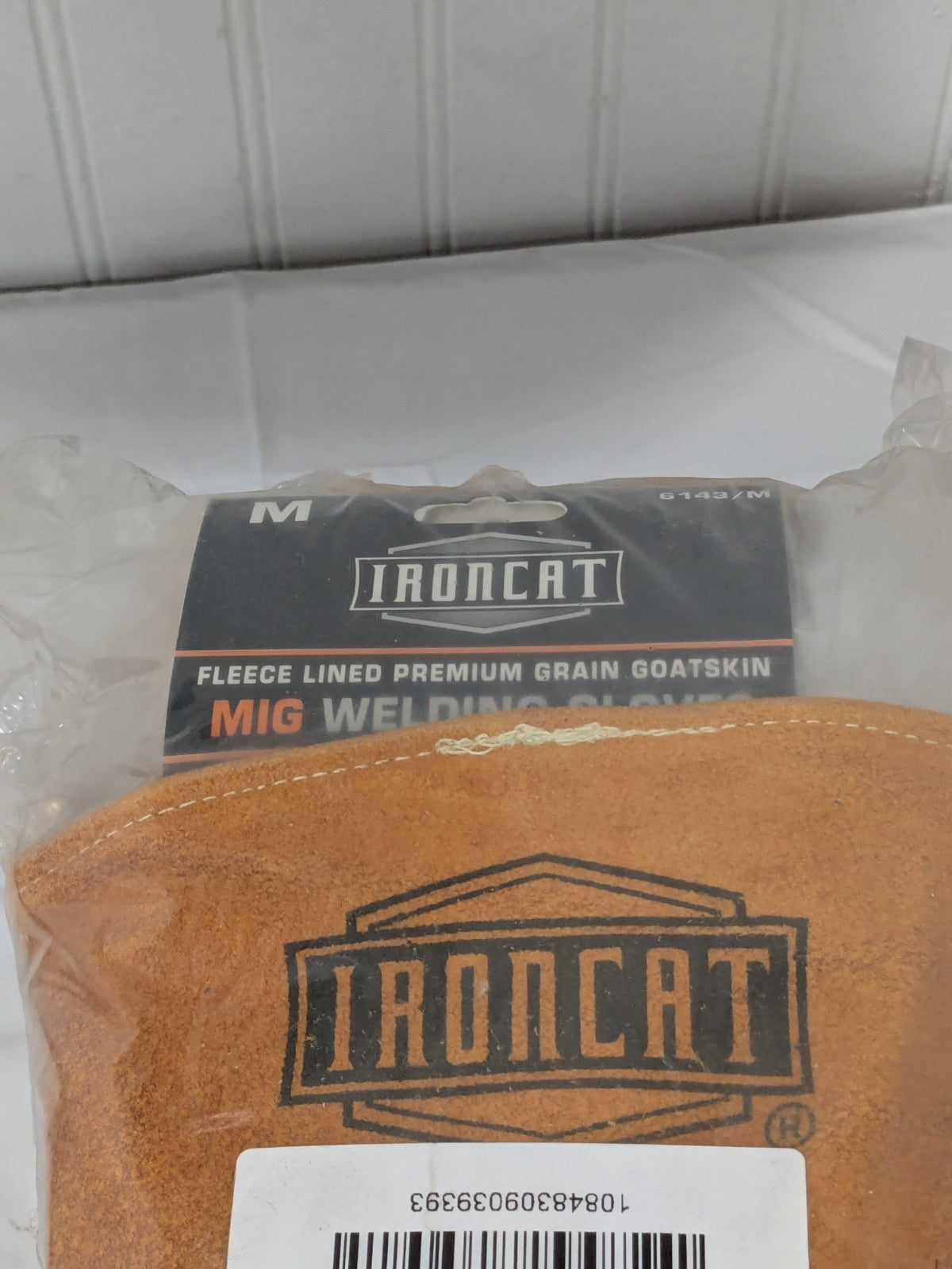 IRONCAT MIG Welding Gloves Fleece Lined Premium Goatskin Sz M 12 Pairs 6143/M