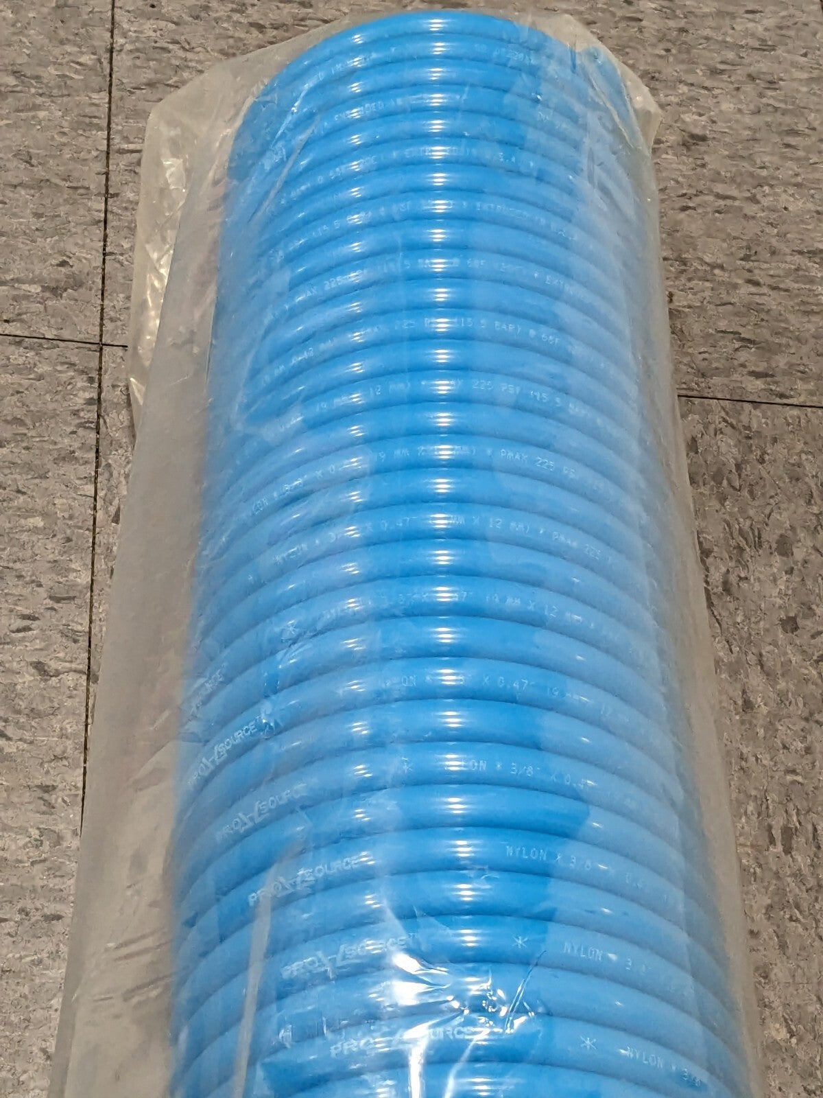 PRO-SOURCE Coiled & Self Storing Hose: 3/8" ID, 100' Long 5530038301PRO