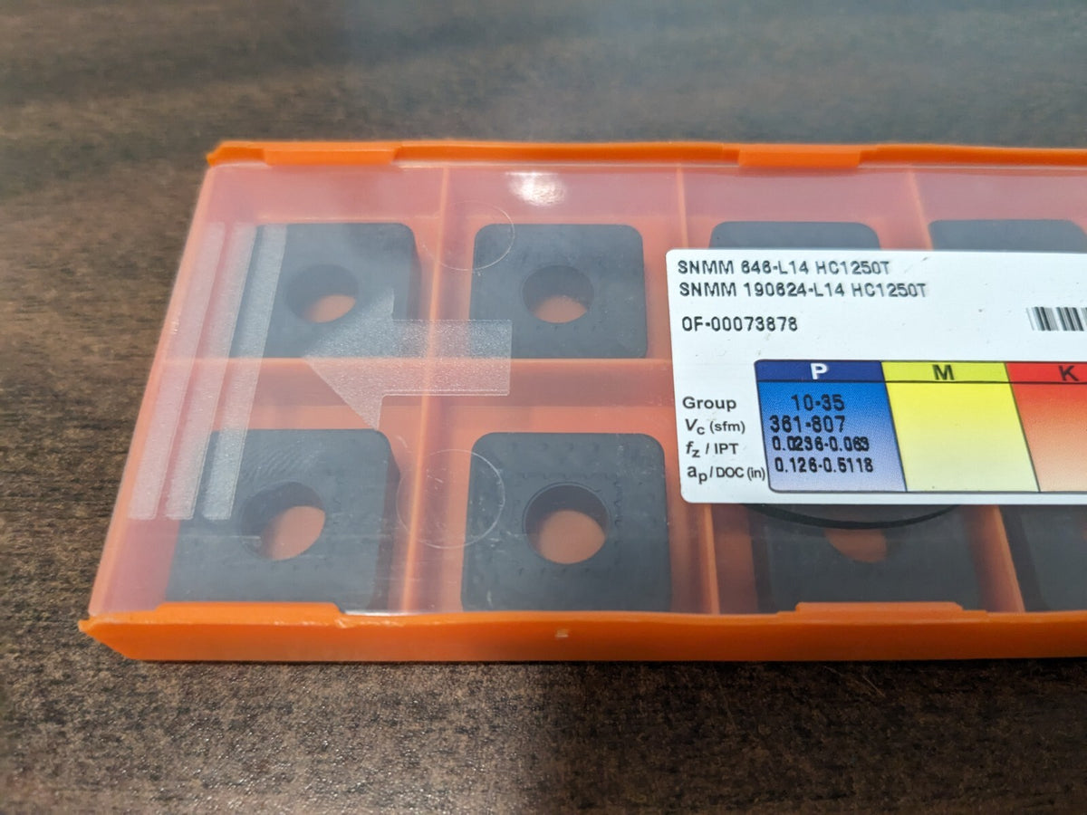 HERTEL Turning Insert 10ct SNMM 646L14 HC1250T, Solid Carbide 1002147