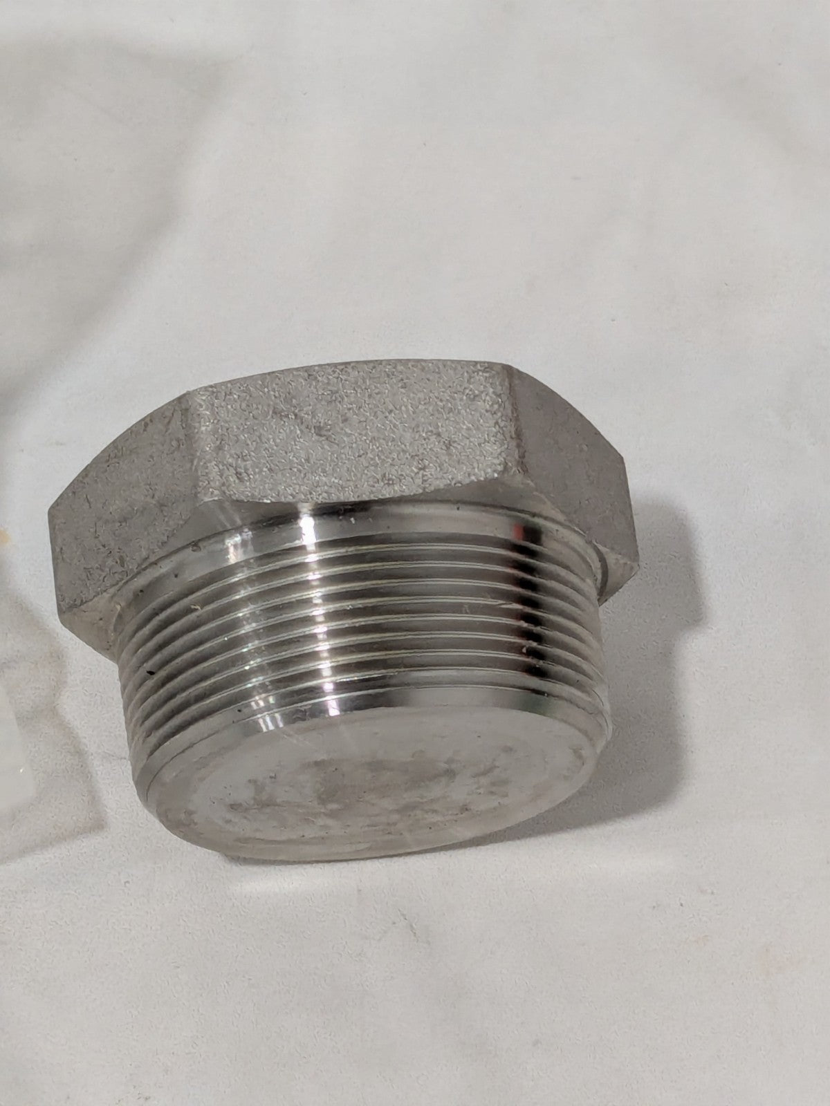 Pipe Hex Plug: 2", 304 & 304L Stainless Steel Qty 2 08029928