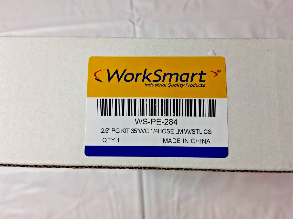 Worksmart 5 Piece Low Pressure Test Kit Use For Gas WS-PE-284