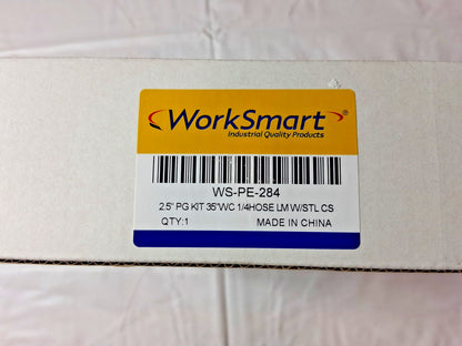 Worksmart 5 Piece Low Pressure Test Kit Use For Gas WS-PE-284