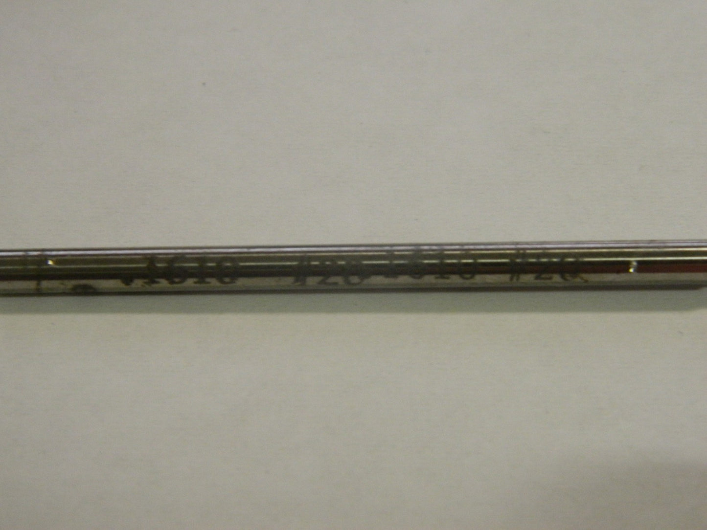 Precision #20 0.161" x 1" Carbide Tipped 4FL Chucking Reamer 82001207