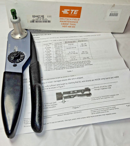 Deutsch Solid Contact Crimptool Size 12- 20G HDT-48-00