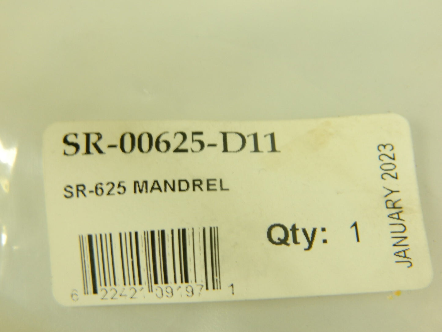 CTP SR-625-D11 Mandrel