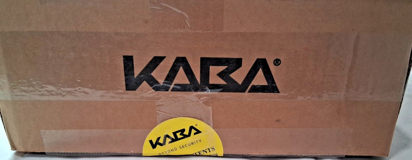 Kaba Access Push-button Lock Lever Lockset 1-3/8 to 2-1/4" 5021BWL26D41