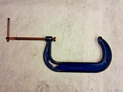 Gibraltar C-Clamp 12" Max Opening 6-5/16" Throat Depth CCM00400-2