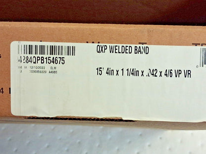 Lenox Welded Bandsaw Blade 15ft 4" L x 1-1/4" W x 4-6 TPI 94284QPB154675