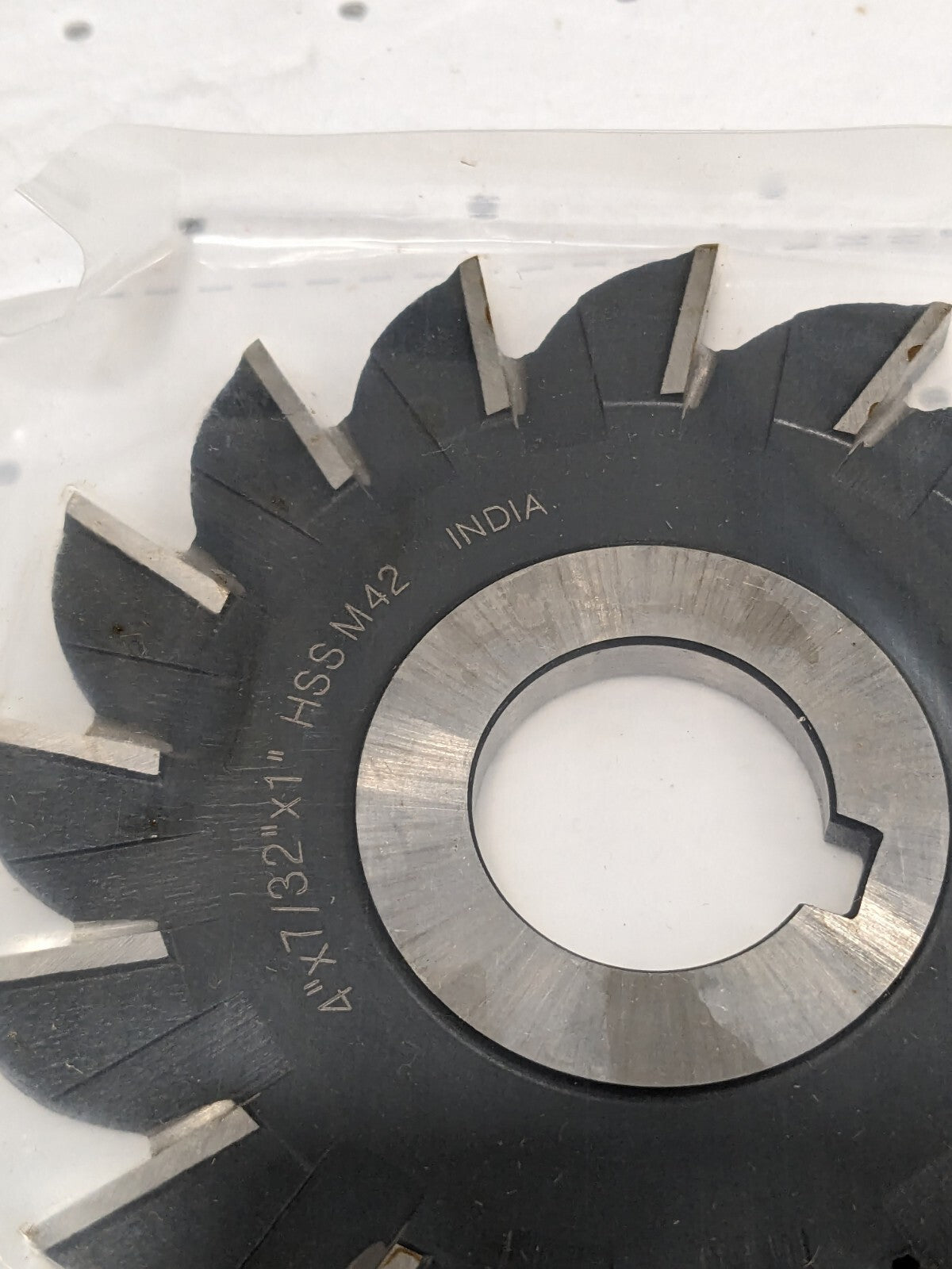 Interstate Straight Side Milling Cutter HSS M42 4" X 7/32" X 1" 0