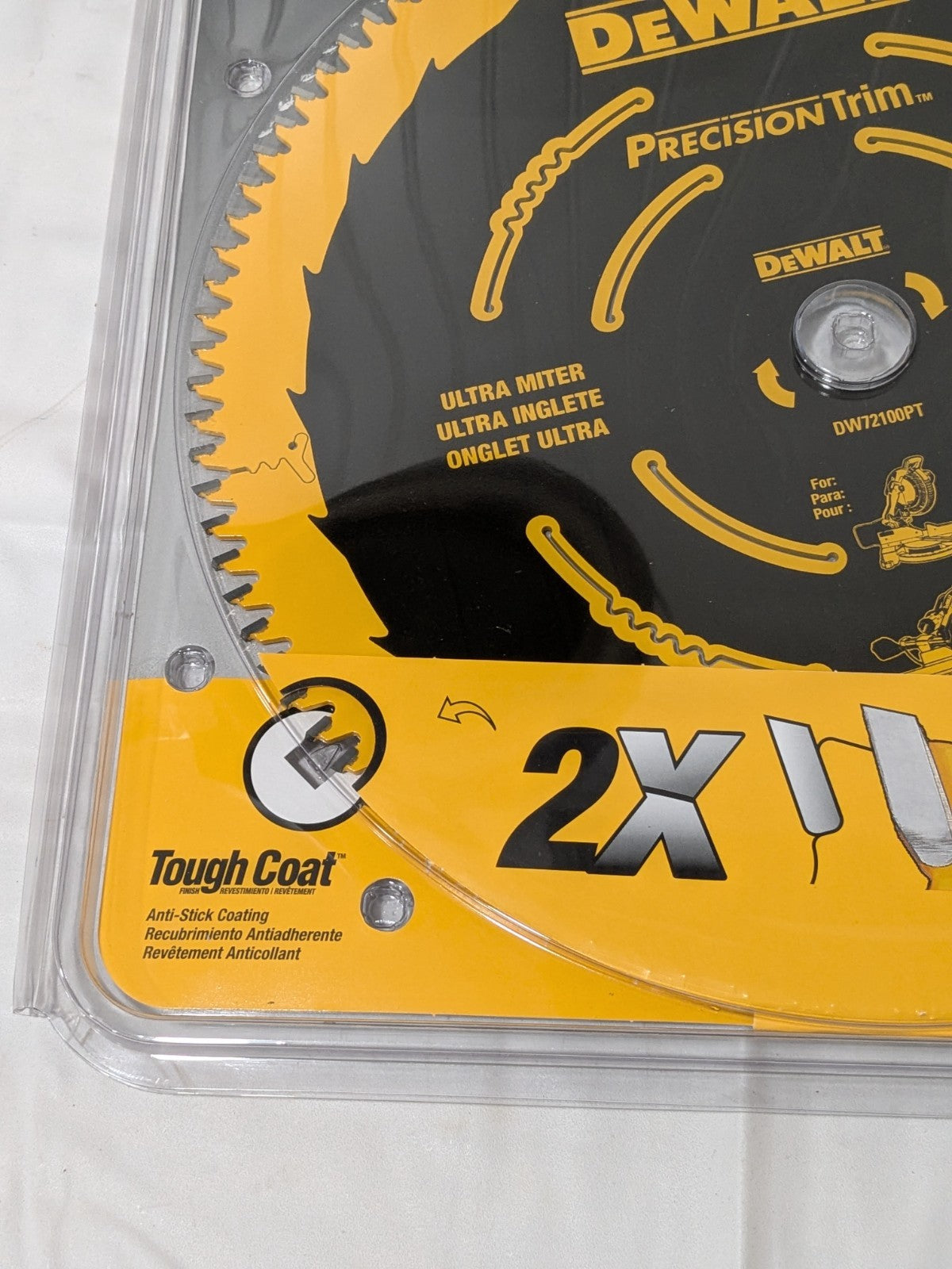 DEWALT Circular Saw Blade: 12 in Blade Dia., 100 Teeth DW72100PT