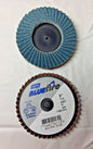 Norton Alumina Flat Coated Coarse Grad Flap Disc 3" Dia Zirconia  10Qty 685