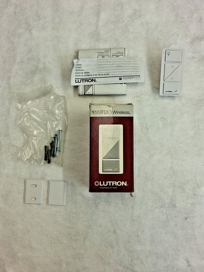 Lutron Electronics White Wireless Controller MRF2-2B-L-WH
