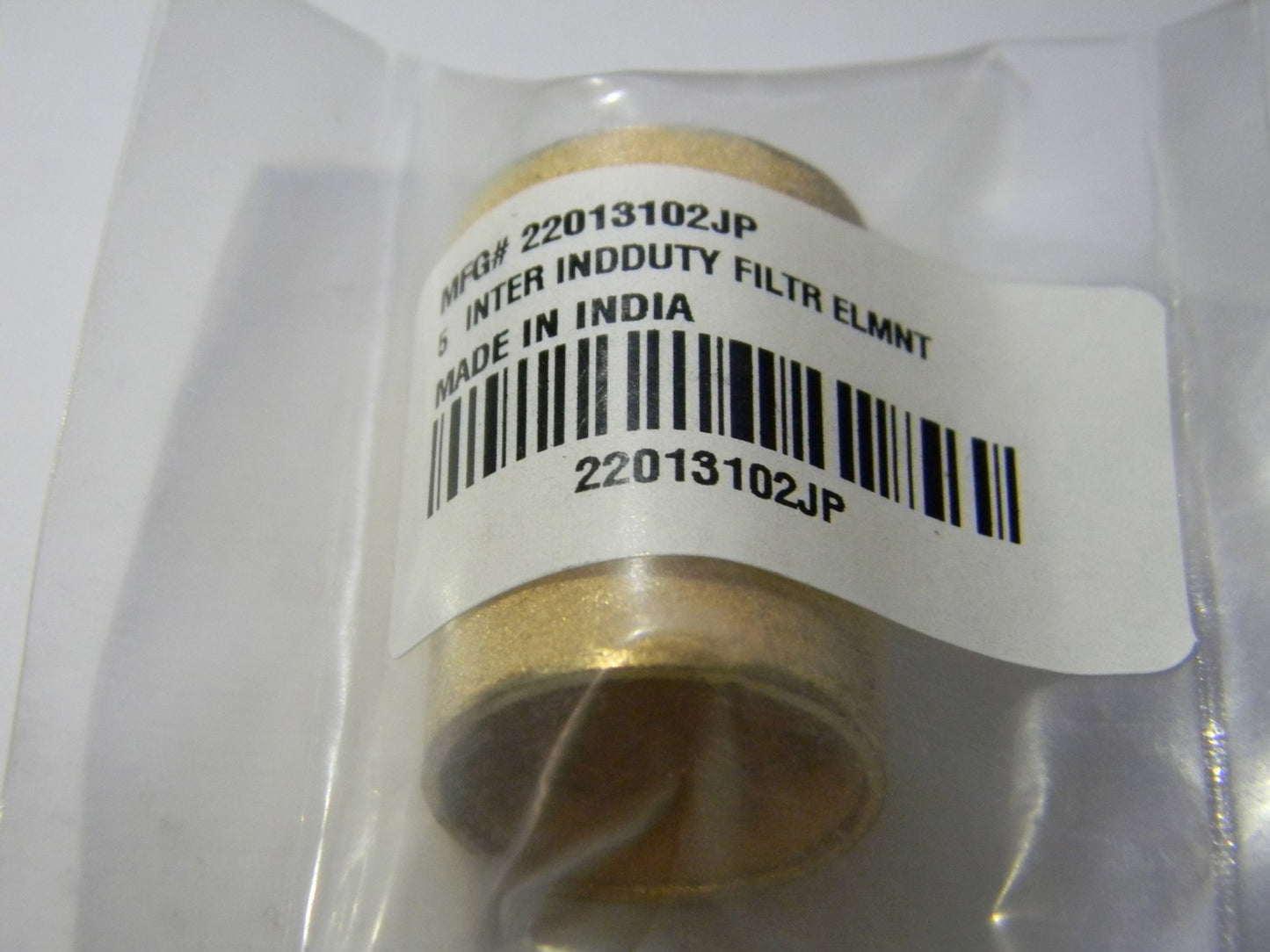 Jupiter Motion Control &amp; Fluid Power 5 Micron Elements QTY 3 22013102JP