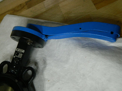 Legend Valve 4" Pipe Wafer Butterfly Valve With 10 Position Lever Handle 11