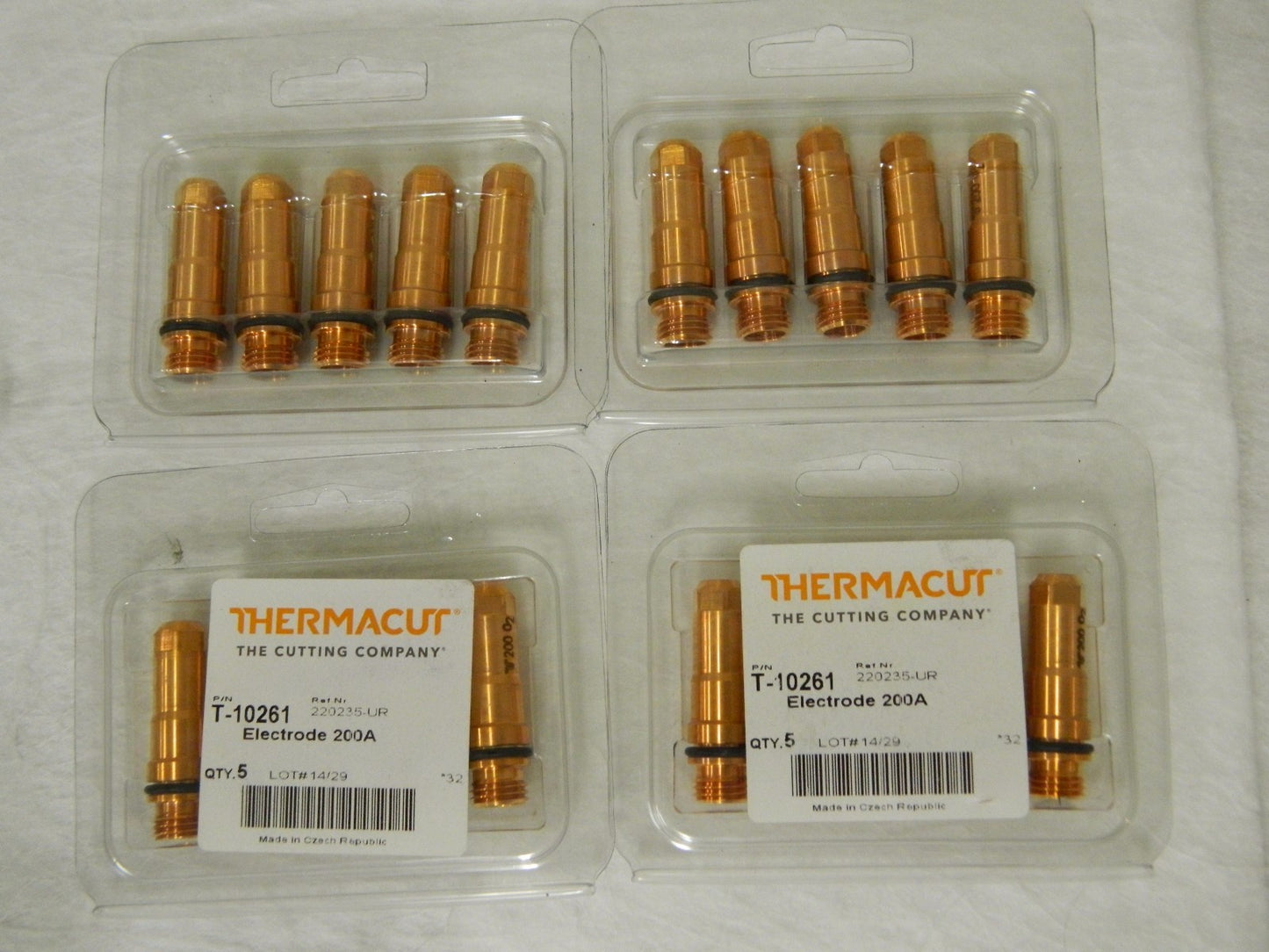 Thermacut 200A Electrodes 20 Pack Model T-10261