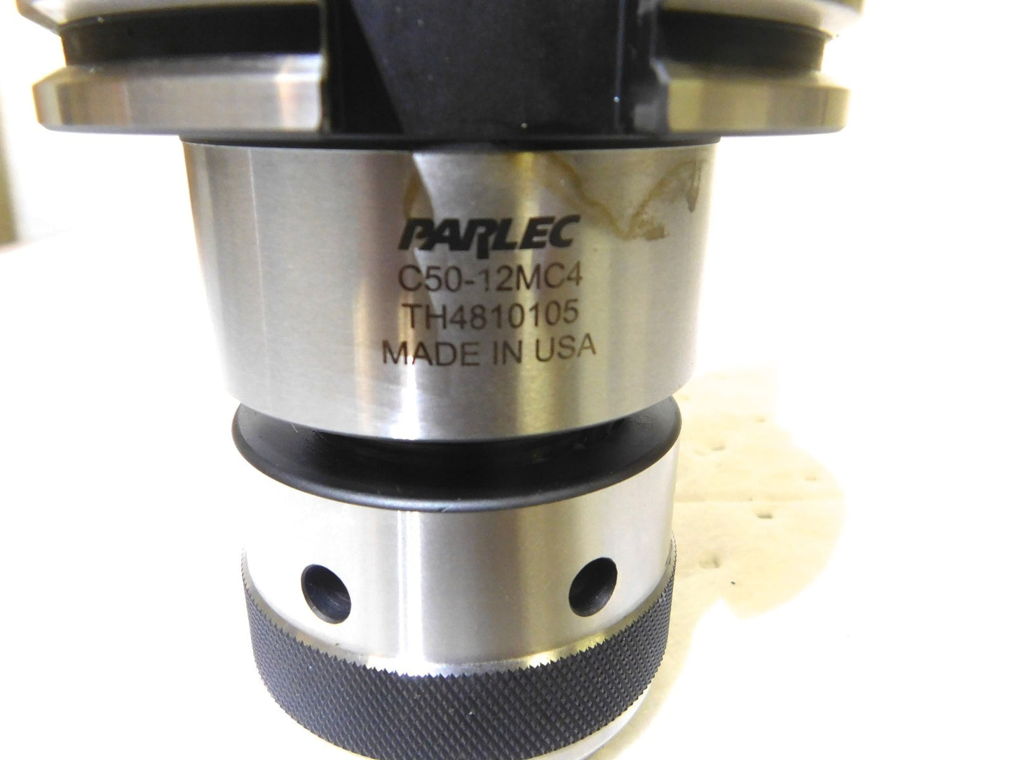 Parlec CAT50 Milling Chuck 2.69 Bore Depth 2.75 Nose Dia 4.13 Proj C50-12MC4